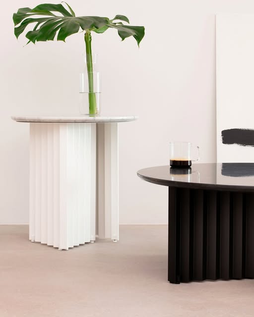 RS Barcelona Plec Round Coffee Table