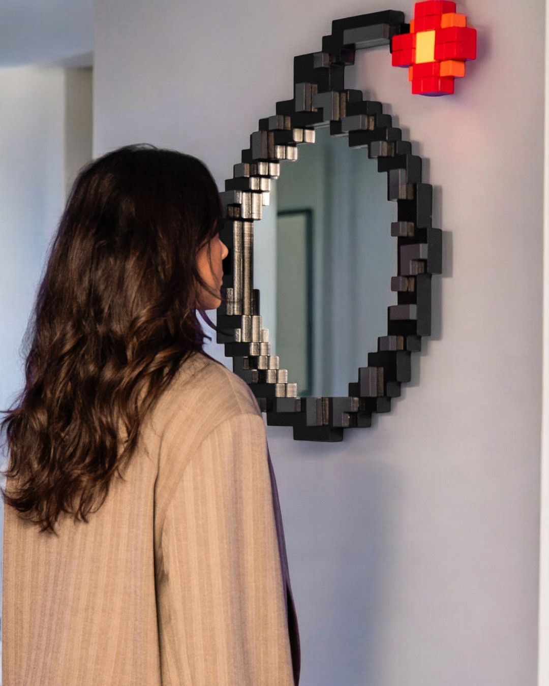 Seletti Pixel Mirror Bomb