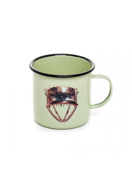 Seletti Toiletpaper Enamel Mug Eye