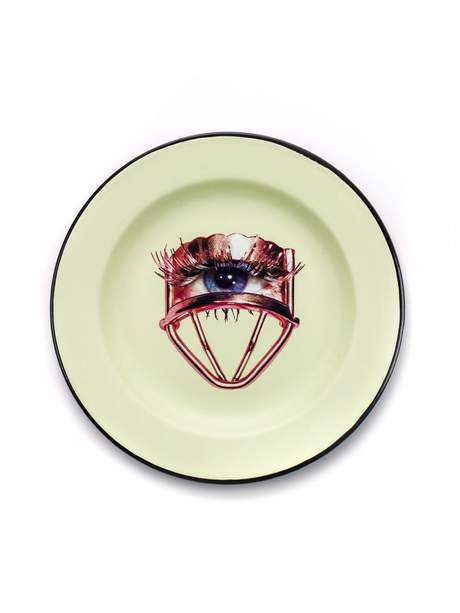 Seletti Toiletpaper Enamel Plate Eye