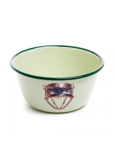 Seletti Toiletpaper Enamel Bowl Eye