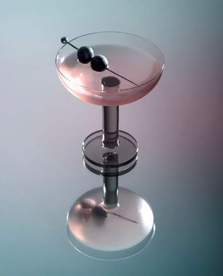 Tom Dixon Puck Coupe Glasses x2