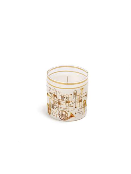 Seletti Toiletpaper Glass Candle Trumpets