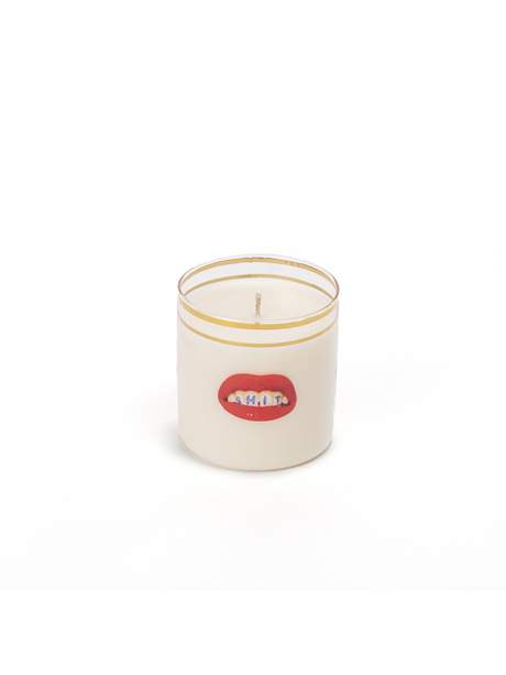 Seletti Toiletpaper Glass Candle Shit