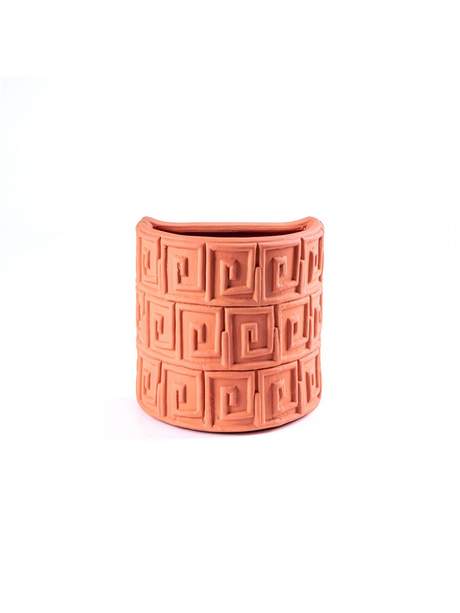 Seletti Magna Graecia Terracotta Wall Vase Greche