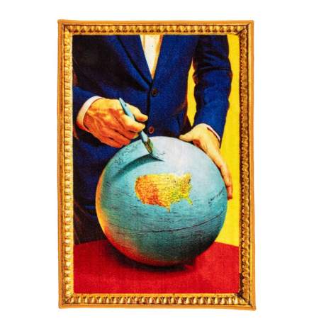 Seletti Toiletpaper Mat Globe