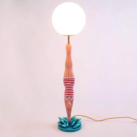 Seletti Diver Lamp Red