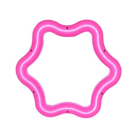 Seletti Supercurve Mirror Tiny Flower