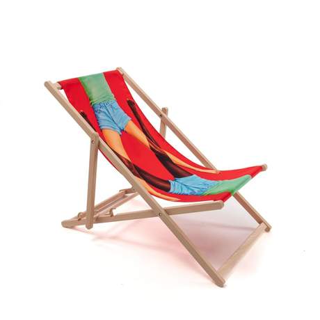 Seletti Toiletpaper Deck Chair Scissors