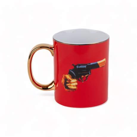 Seletti Toiletpaper Porcelain Mug Revolver