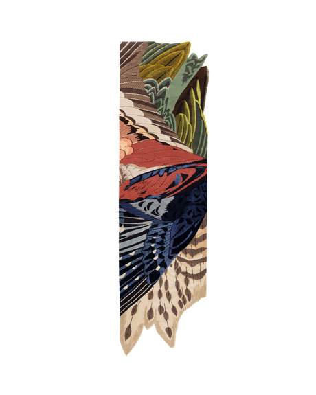 CC-Tapis Feathers Runner