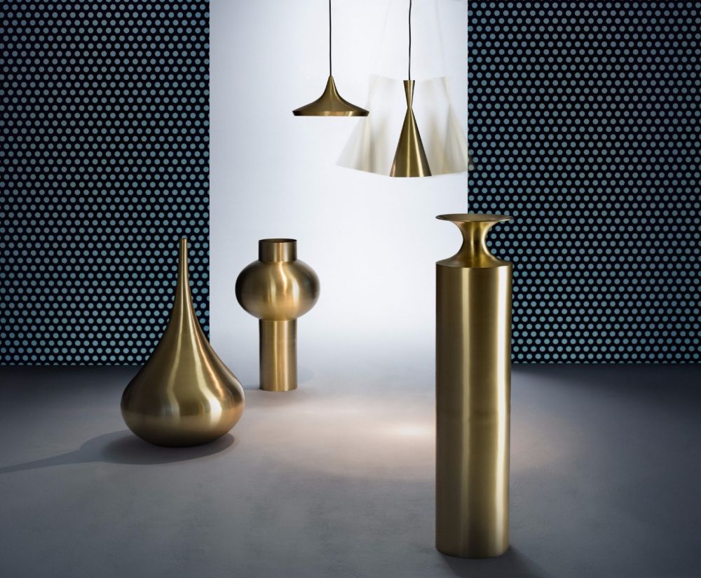 Love It Tom Dixon Beat Tall Brushed Pendant   Beat Vessel Brass With Brass Pendant   Copy 5 